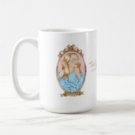 Spinsterhood日記のポートレートのマグ コーヒーマグカップ