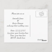 Spiraeaお願いポストカード ポストカード (裏面)