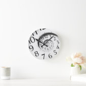Spiral Art Clock ラウンド壁時計 (ホーム)