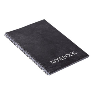 Spiral black Photo Notebook ノートブック