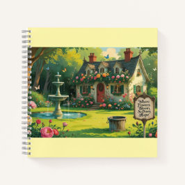 Spiral Book- Inspirational Quote" ノートブック