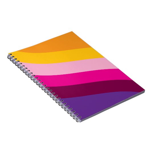 Spiral Colour Notebook ノートブック (右側)