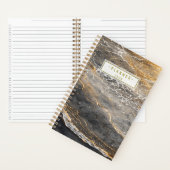 Spiral custom name planner  Notebook ノートブック (内側)