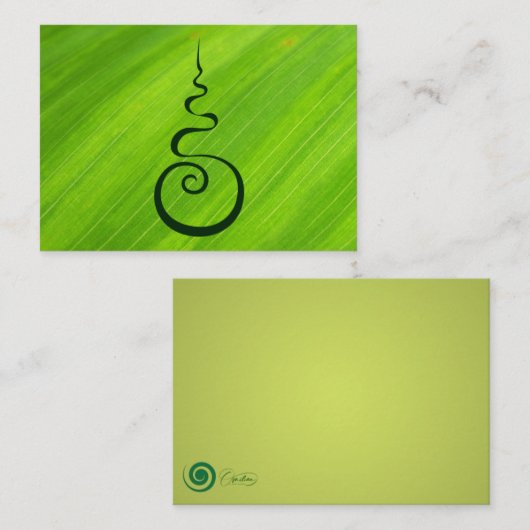 Spiral Force ノートカード (正面/裏面)