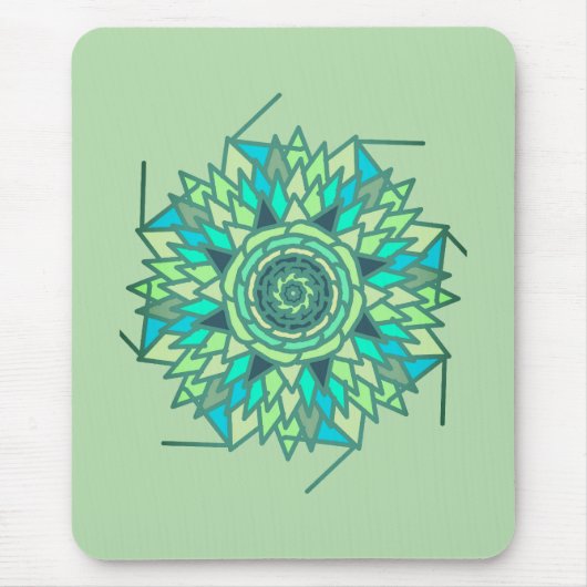 Spiral Fotonotizbuch マウスパッド (正面)