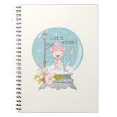 Spiral Fotonotizbuch  - Let it snow ノートブック (正面)