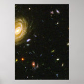 Spiral Galaxy in the Hubble Ultra Deep Field ポスター (正面)