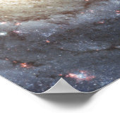 Spiral galaxy M74 ポスター (角)
