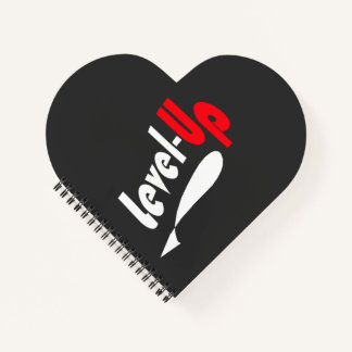 Spiral heart notebook ノートブック