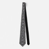 Spiral Illusion Neck Tie for Bold Visual Impact ネクタイ (正面)