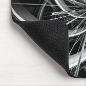 Spiral Metal Fan Blades and Spikes マウスパッド (コーナー)