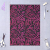 Spiral Nautilus Tie-Dye Pink Red Purple Decoupage 薄葉紙 (クラフト)