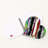 Spiral NotAll-Over Print Apron – Reflection Layers ノートブック (内部)