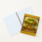 Spiral Notebook ノートブック (内部)