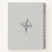 Spiral Notebook ノートブック (裏面)