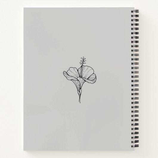 Spiral Notebook ノートブック (裏面)