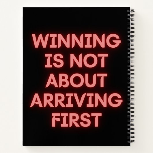 Spiral Notebook ノートブック (裏面)