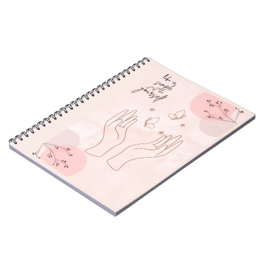 spiral notebook ノートブック (左側)