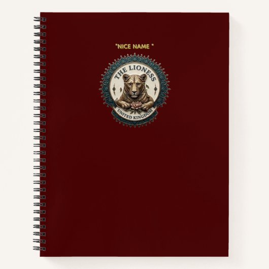 Spiral Notebook ノートブック (正面)
