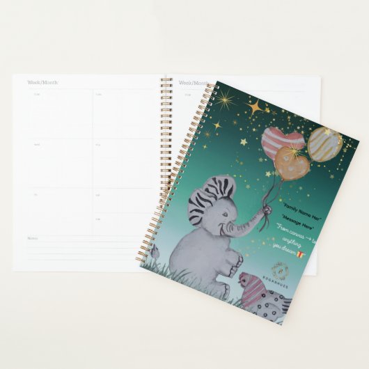 Spiral Notebook プランナー手帳 (ディスプレー)