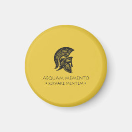 Spiral Notebook Aequam memento servare mentem マグネット