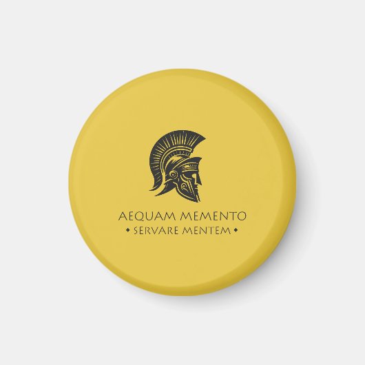 Spiral Notebook Aequam memento servare mentem マグネット (正面)