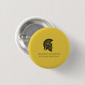 Spiral Notebook Aequam memento servare mentem 缶バッジ (正面&裏面)