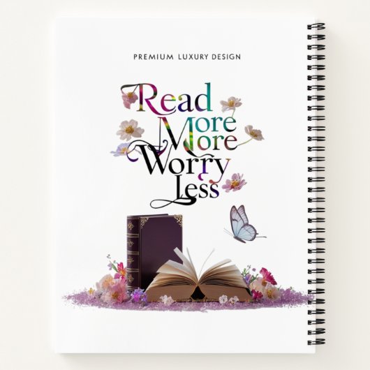 Spiral Notebook - Aesthetic Hardcover Journal  ノートブック (裏面)