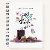 Spiral Notebook - Aesthetic Hardcover Journal  ノートブック (正面)