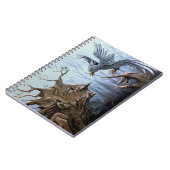 Spiral notebook - cover by Monika Marzec ノートブック (左側)