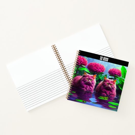 Spiral Notebook  for Cat Lovers ノートブック (内部)