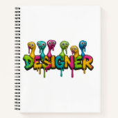 🎨 Spiral Notebook for Creative Minds 💡📓 ノートブック (正面)