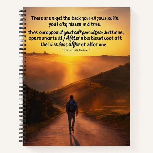 Spiral Notebook for Endless Creative  ノートブック (正面)