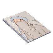 Spiral notebook for girls ノートブック (右側)