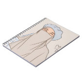 Spiral notebook for girls ノートブック (左側)