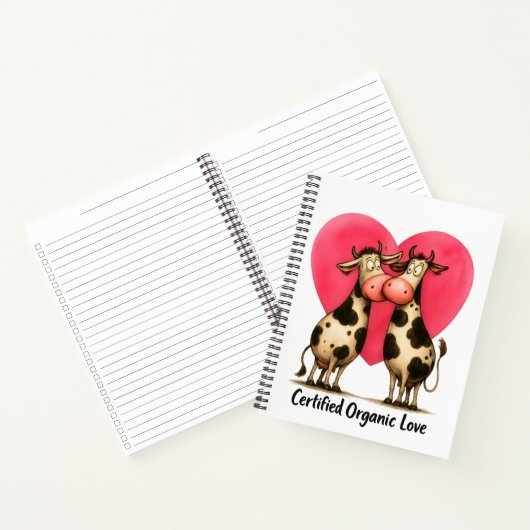 🐄💘 Spiral Notebook for Moo-tivated Hearts 📝🌱 ノートブック (内部)