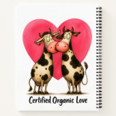 🐄💘 Spiral Notebook for Moo-tivated Hearts 📝🌱 ノートブック (裏面)