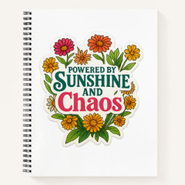 🌞 Spiral Notebook for Wild Souls 🌸📓 ノートブック