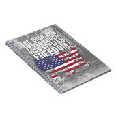 Spiral Notebook – Freedom Job ノートブック (右側)