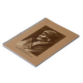 Spiral Notebook Geronimo by Edward S. Curtis ノートブック (左側)