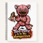 🧸🪓 Spiral Notebook of Chaos 🔥📓 ノートブック (正面)