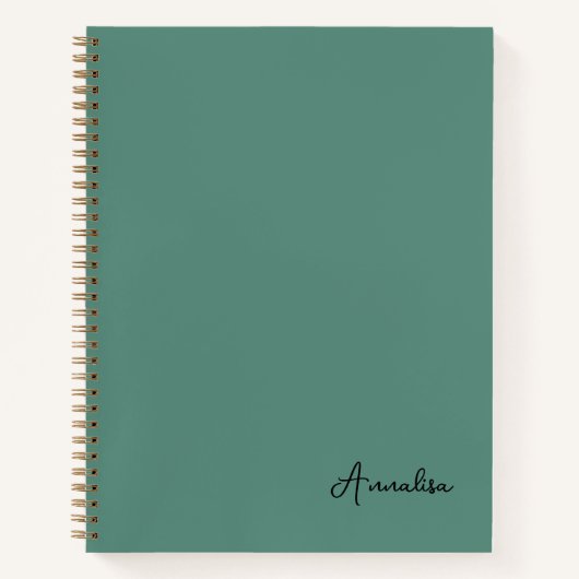 Spiral Notebook , Personalized Gift ノートブック (正面)