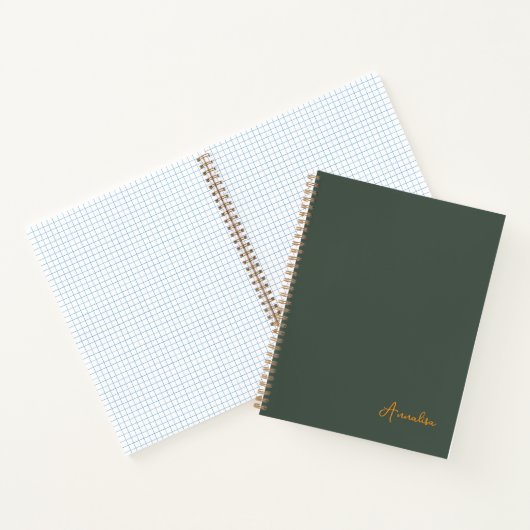 Spiral Notebook, Personalized Gift ノートブック (内部)