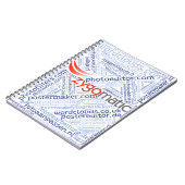 Spiral Notebook (portrait) ノートブック (左側)