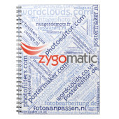 Spiral Notebook (portrait) ノートブック (正面)