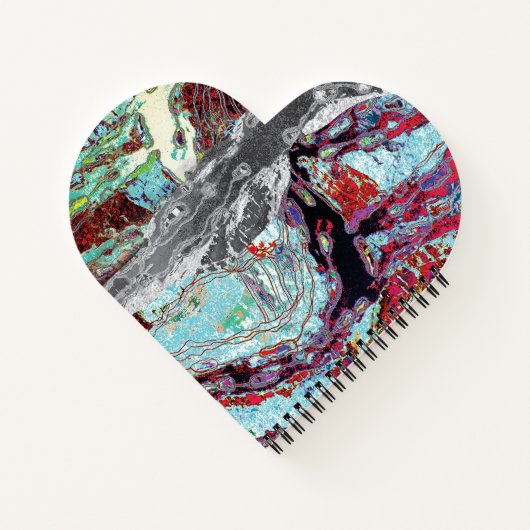 Spiral Notebook – Strata Pulse ノートブック (裏面)