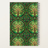 Spiral notebook with a vibrant design  ノートブック (裏面)