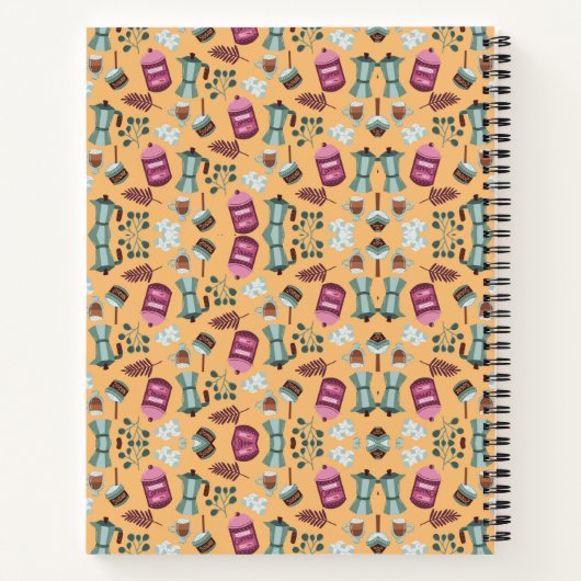 Spiral notebook with front and back covers  ノートブック (裏面)