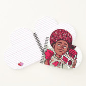 Spiral Notebook – YOUTH Power Afro & Boombox Urban ノートブック (内部)