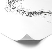 Spiral of Seals art print ポスター (角)